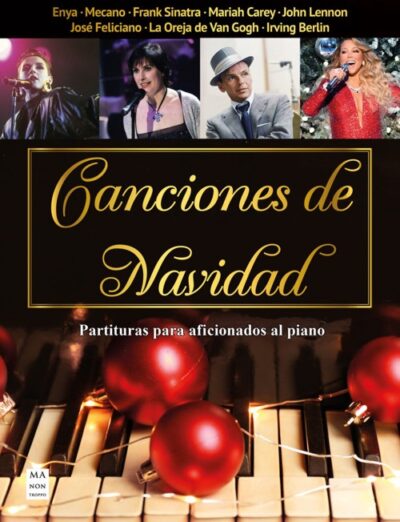 Canciones de Navidad: Partituras para aficionados al piano