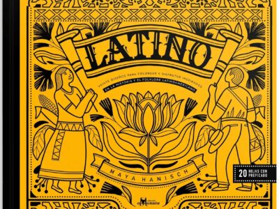 Latino - Veinte diseños para colorear y disfrutar inspirado